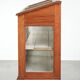 Vintage shop/museum display cabinet with shelves, doors and an opening top