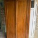 Solid wood wardrobe