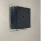 Large organic Hollywood Regency Ice Glass Wall Light Made by Kalmar Lights