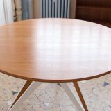 Tripod round dining table