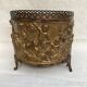 Old hidden pot in copper and zinc dimension: height -9 cm- diameter -0.5cm-