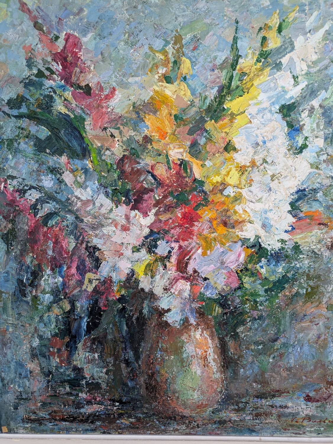 Bouquet painting