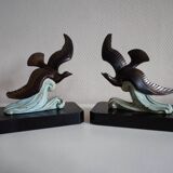 Serre-livres mouettes