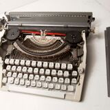 Typewriter Japy Inter with suitcase