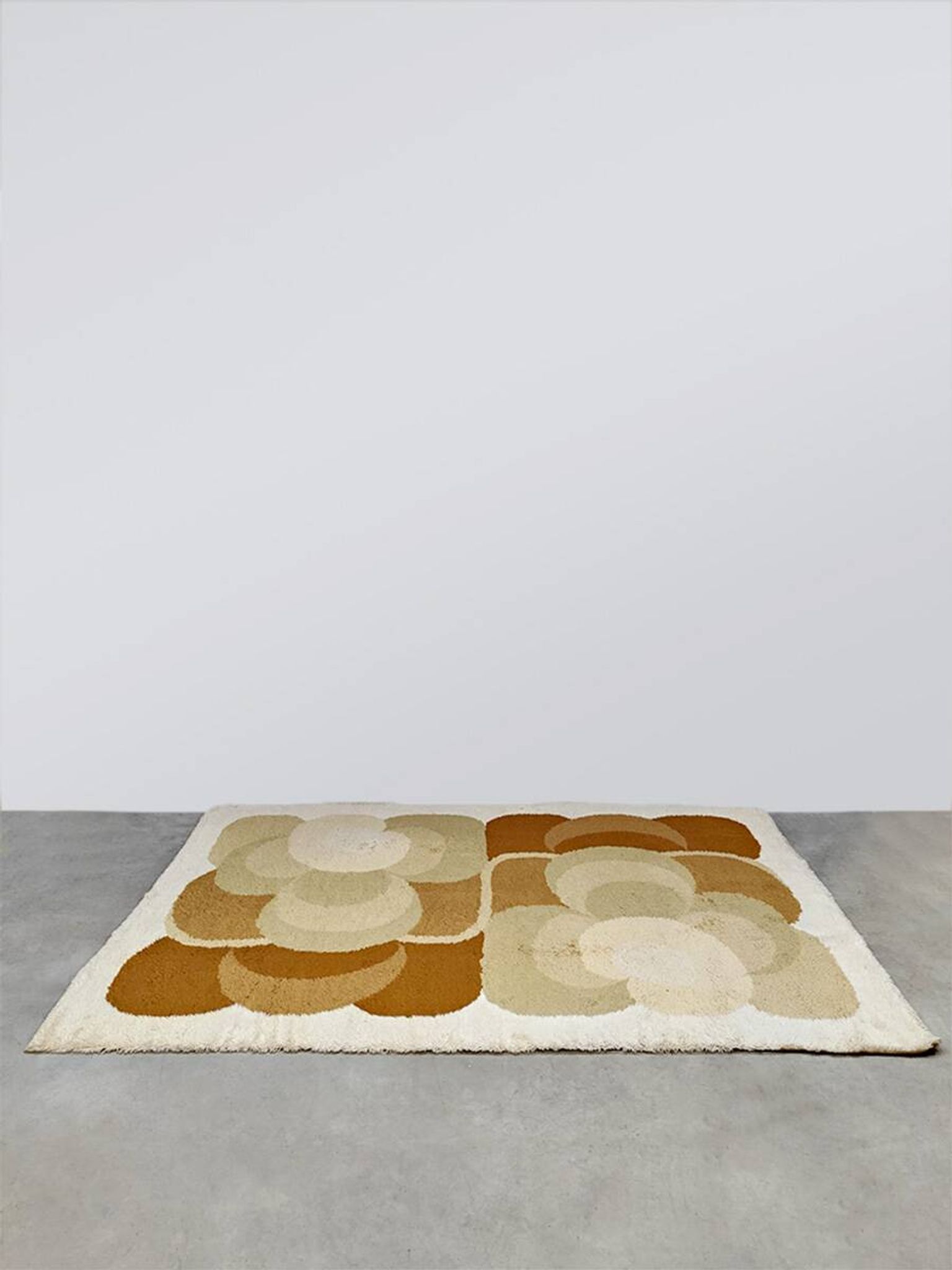 Vintage design tapestry rug Desso 1970 'Geometric'