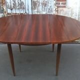 Table extensible en palissandre