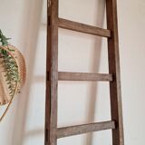 Country scale wearing right in old wood