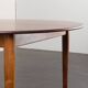 Circular dining table in rosewood, model 'PJ 2-5' by Grete Jalk