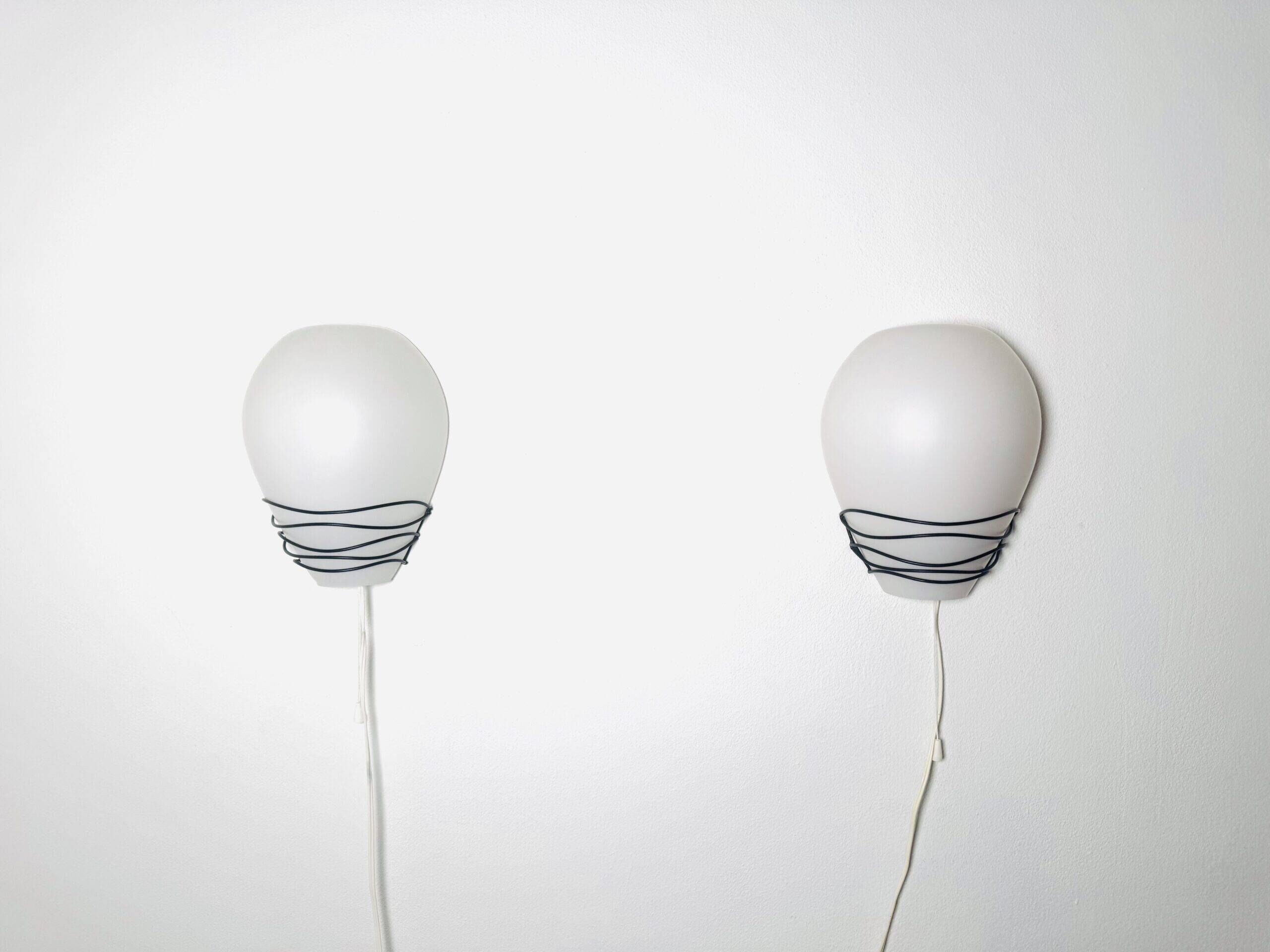 Model Nx20 Wall Lamps By Louis Kalff For Philips, The Netherlands 1950S