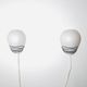 Model Nx20 Wall Lamps By Louis Kalff For Philips, The Netherlands 1950S
