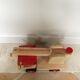 Truck solid wooden crane with lift arm