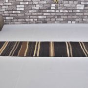 Tapis Kilim à rayures anatoliennes vintage sku3880