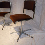 Pair of swivel chairs 70