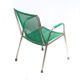 Set of 2 kids chair with scoubidou grid France 60s