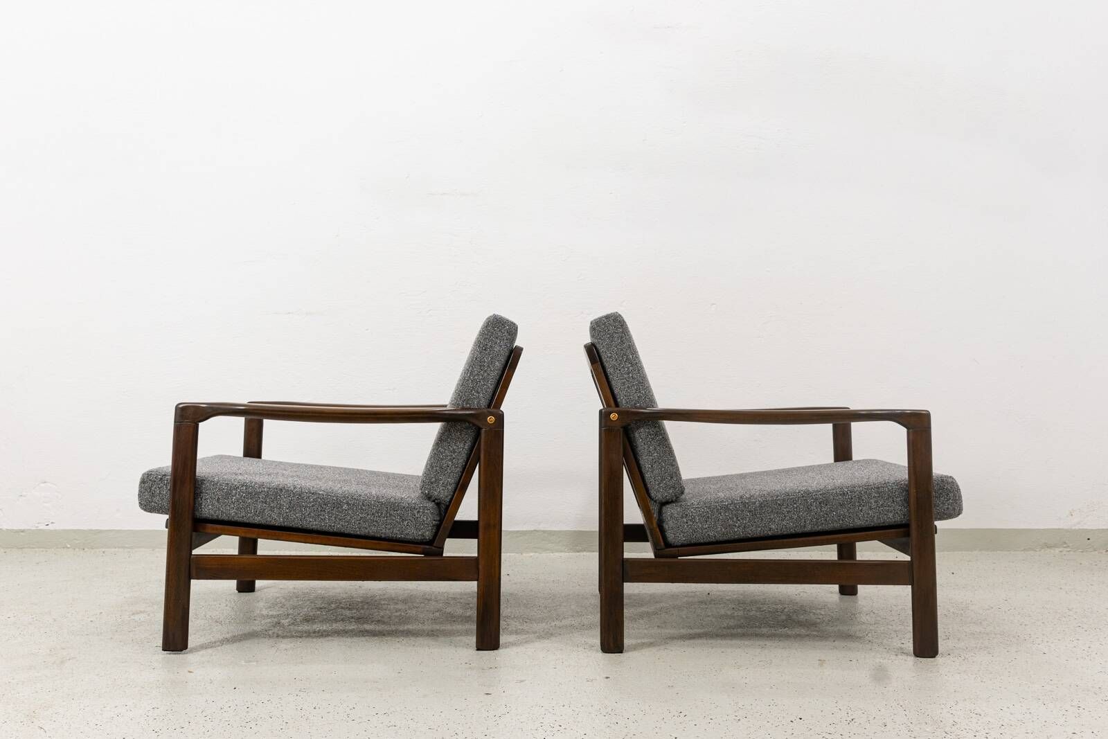 Pair of Armchairs B-7522 by Zenon Bączyk, Poland, 1960’s