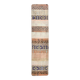 2x8 Short Blue Beige Vintage Runner Rug, 58x250Cm