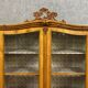 Bibliothèque Louis XV en bois clair vers 1800