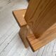 Trio d'étagères constructivistes en pin style Regain
