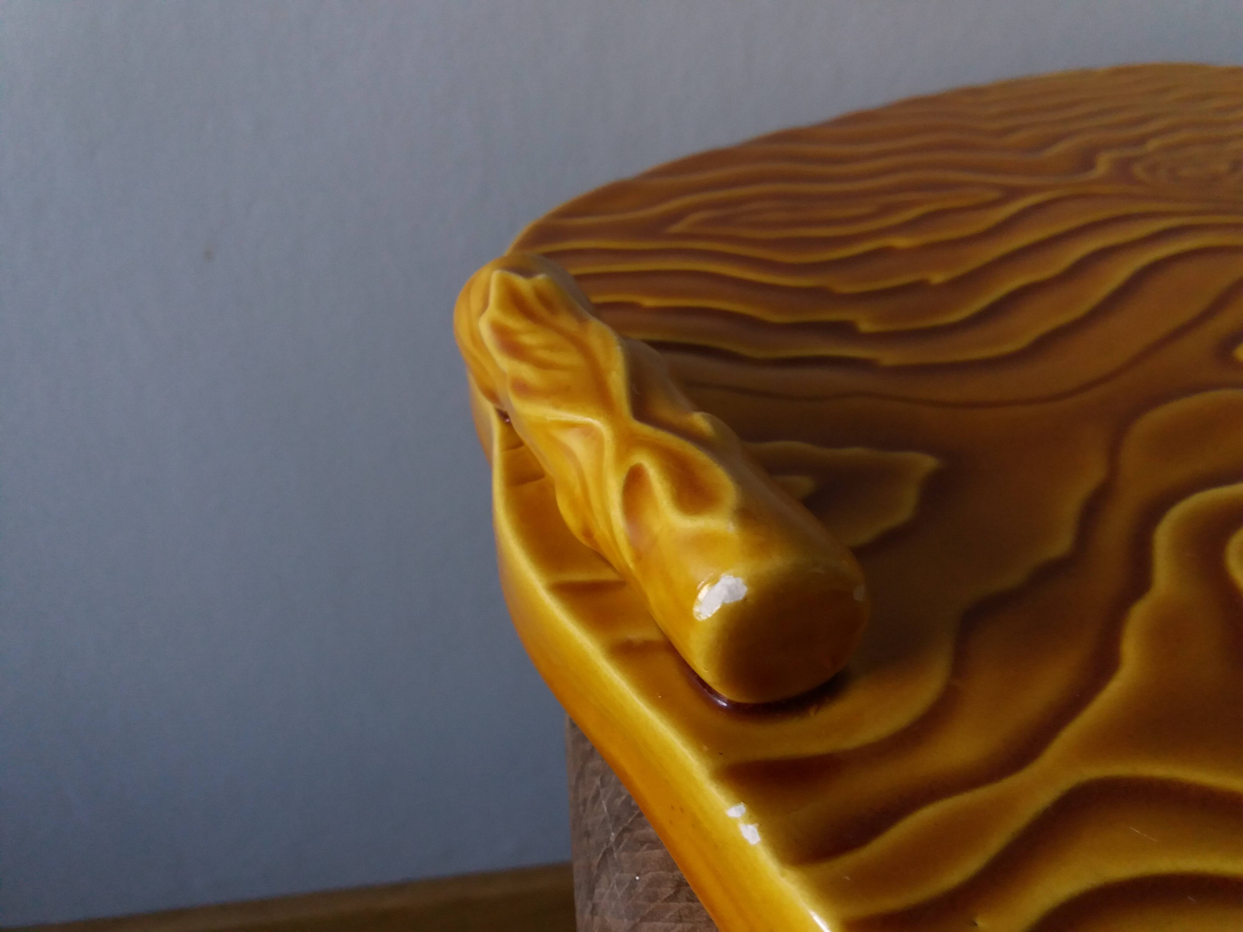 Noblaceram Limoges wood-effect slip cheese board