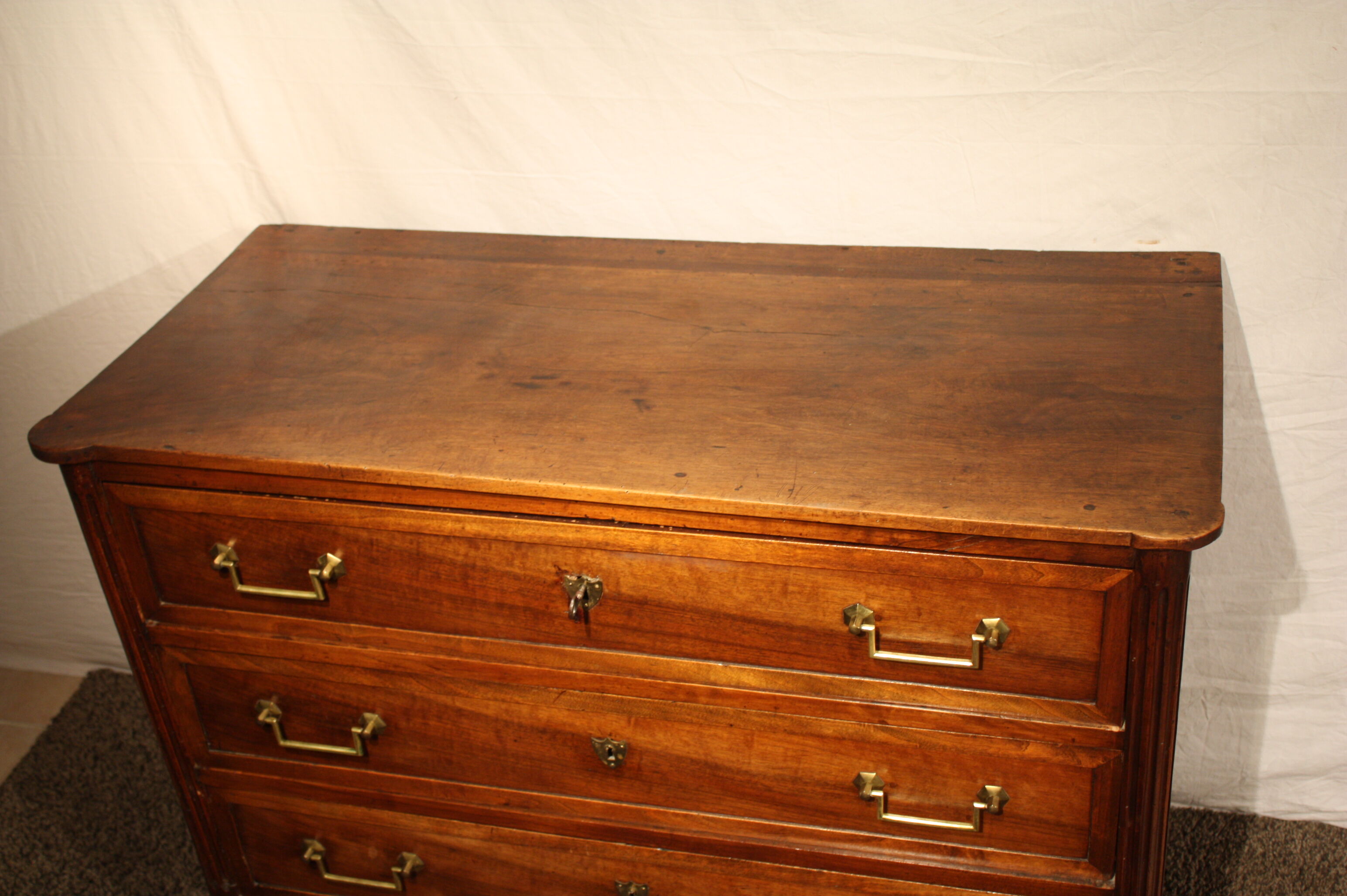 COMMODE Louis XVI XVIII Walnut