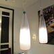 Pair of Murano glass - 1970 Mazzega suspension