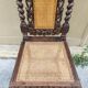 High chair in the style of Louis XIII, 19th century.