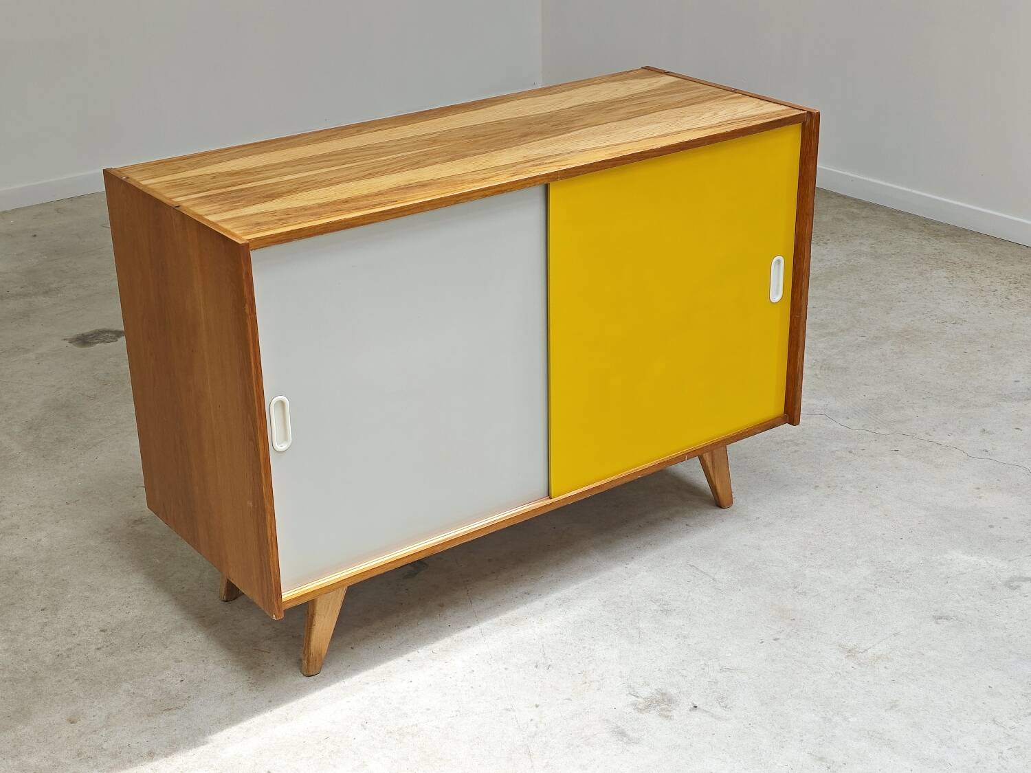 Yellow U 452 Commode Sideboard by Jiri Jiroutek for Interier Praha 1960