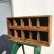 Vintage workshop locker in fir wood