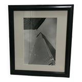 Trowbridge Archive Black & White Photography "Dizzy Buildings" with hand crafted frame