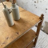 XS oak draper's table