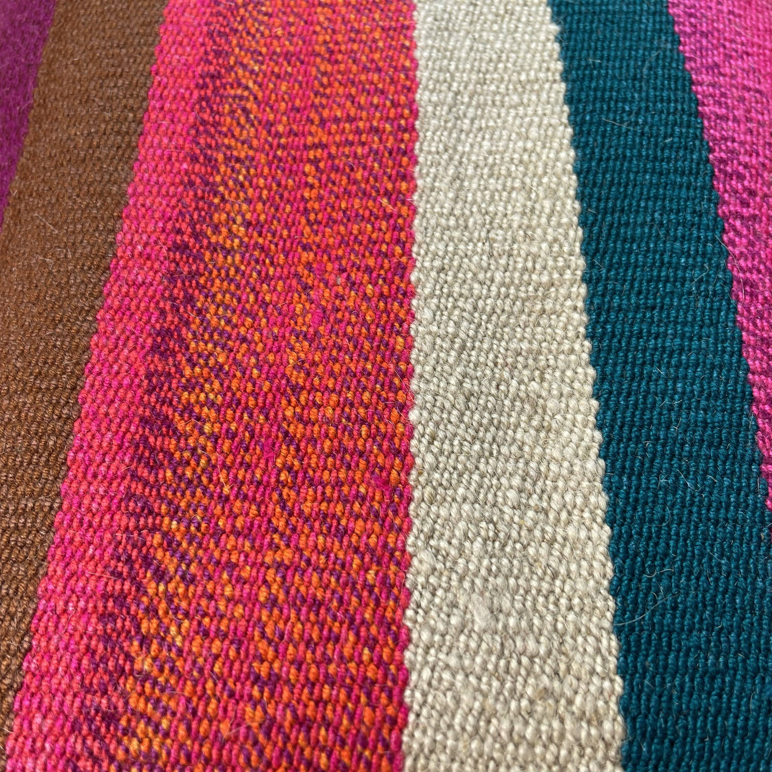 Housse de coussin vintage turque faite à la main, 30 x 50 cm