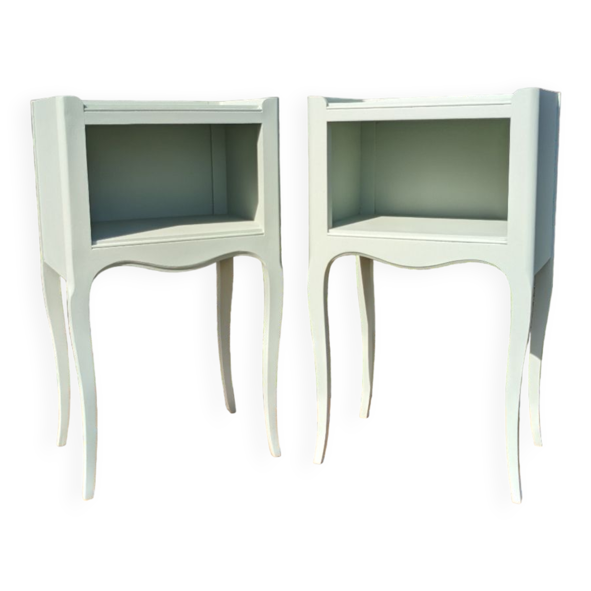 Pair of Louis XV style bedside tables