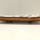 Large Earthenware Artistic Wall Panel or Centerpiece , Italy