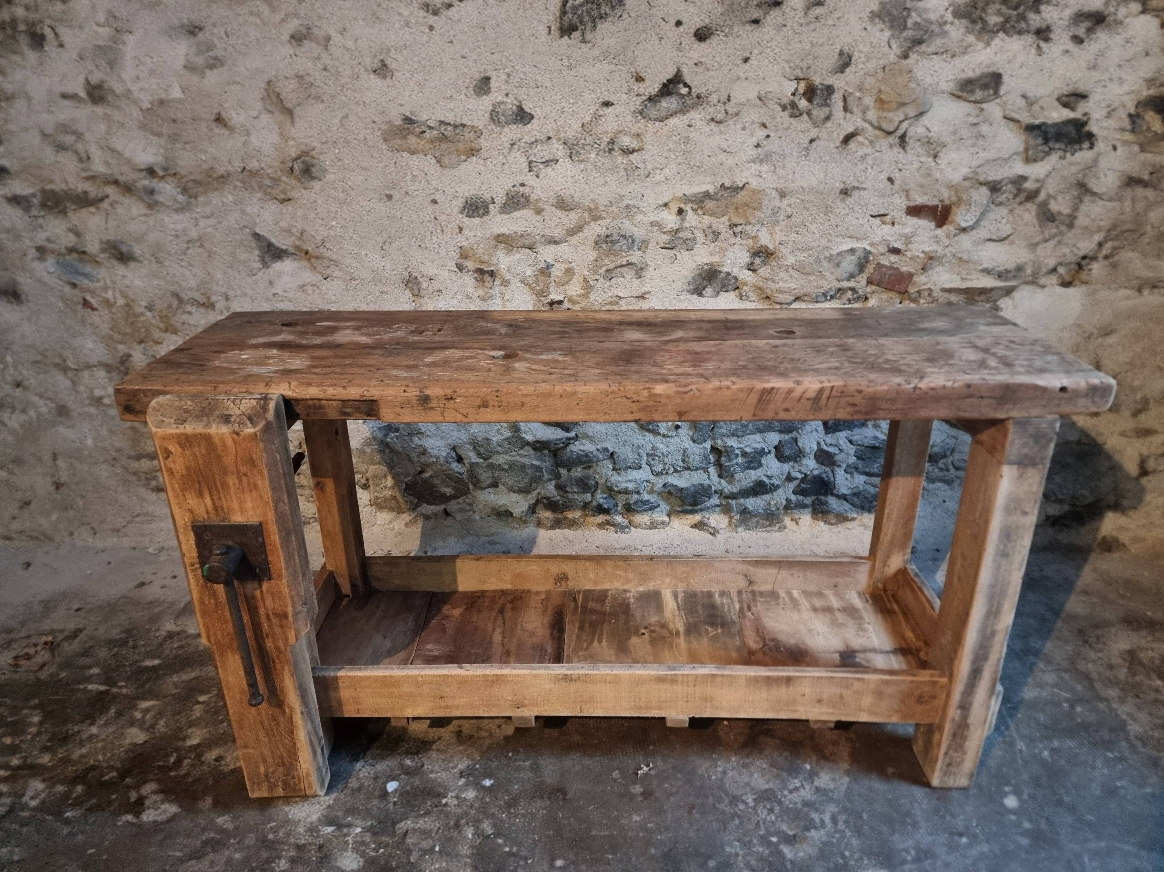 Antique oak sideboard – France 1920s–1930s – 150 cm