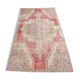 Tapis turc en laine rouge et beige 198x112Cm