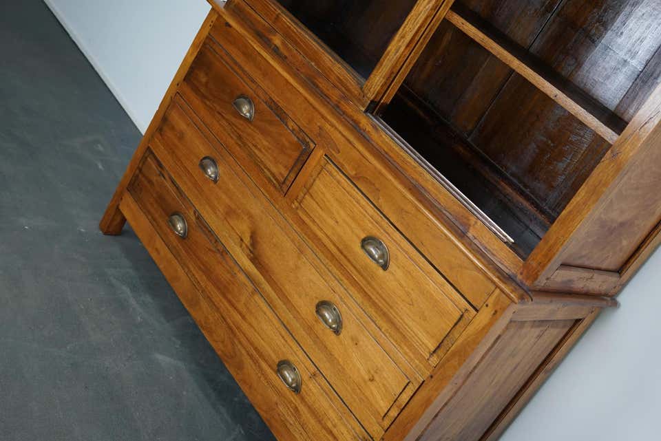 Antique teak buffet 1930s