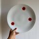 Lot de 3 plats de service vintages Scherzer Bavaria