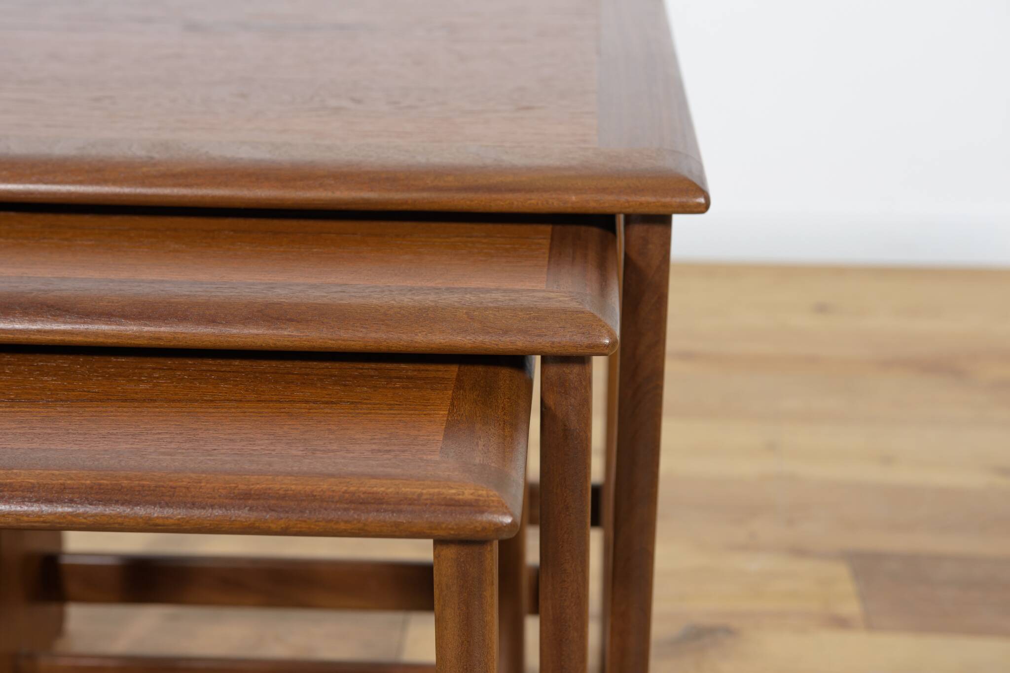 Mid-Century Teak Nesting Tables by V. Wilkins for G-Plan, 1970s, Set of 3