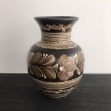 vintage hungarian pottery vase