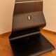 TV unit "Cobra" by Mario Bellini for Horm, Italian design, curved wood and LED.