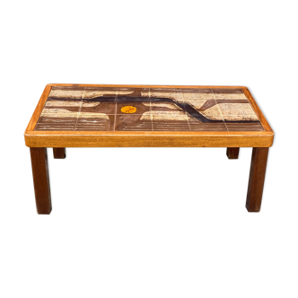 Ceramic coffee table 1960, Jean d'Asti