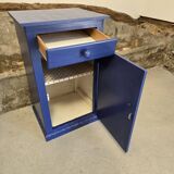 Petit buffet une porte un tiroir Mado repeint