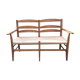 Wood and straw Picard bench