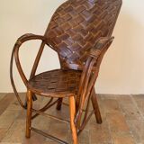 Chestnut armchair