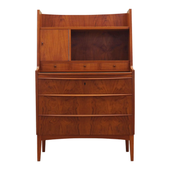 Teak secretary, Danish design, 1970s, production: Denmark