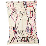 Handmade moroccan berber carpet 233 x 150 cm