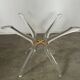 Venice model round dining table from Madelia by Paris Altuglas foot