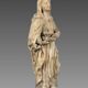 Flandre - Sainte Anne 16th century - Alabaster sculpture