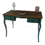 Oak desk with two drawers