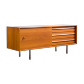 Enfilade basse en teck années 60